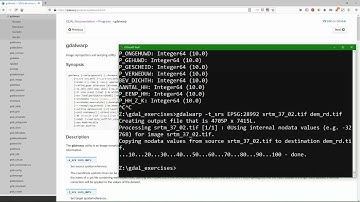 Tutorial: Introduction to the Geospatial Data Abstraction Library (GDAL)