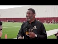 Doug Williams 1-on-1 from the NFL's HBCU Combine + IPP Pro Day | Washington Commanders | NFL