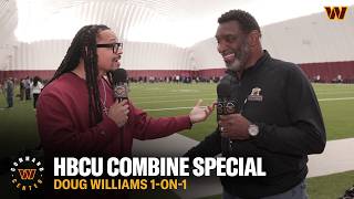 Famous Doug Williams 1-on-1 from the NFL's HBCU Combine + IPP Pro Day | Washington Commanders | NFL Wealth
