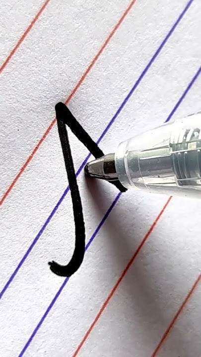 Capital Letter 'A' Cursive | Cursive Writing | @HandwriterAjay