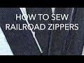 How to Sew Zippers (Separating and Closed End)