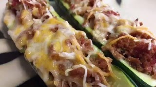 Mexican Stuffed Zucchini Boats