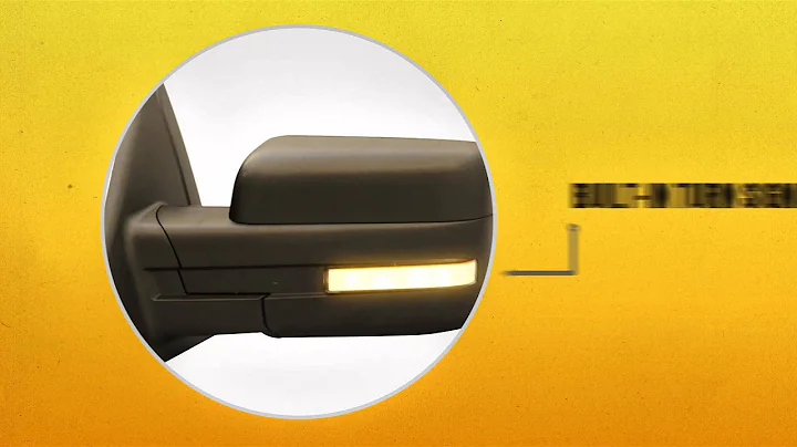 Ford F-150 Replacement Mirrors with Power, Heated Glass, Turn Signals