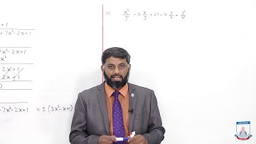 Class 9 - Mathematics - Chapter 6 - Lecture 11 Algebraic Manipulation - Allied Schools