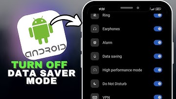 How To Turn Off Data Saver Mode On Android in SECONDS!