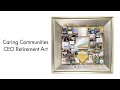Caring Communities CEO Retirement Art