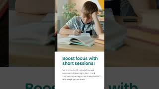 Boost your focus with these AD -friendly study tips