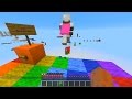 Minecraft 18 star parkour with the pack