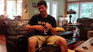 Tasing myself with a VTS-191 25,000,000 volt taser