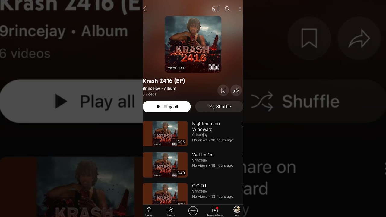 MY EP OUT NOW FW IT 🦅🫶🏾 