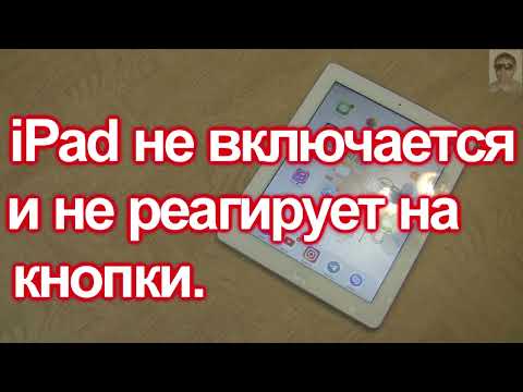 iPad или iPhone не включается и не реагирует на кнопки. Что делать ?