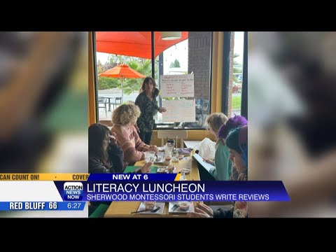 Sherwood Montessori Charter School holds literacy luncheon