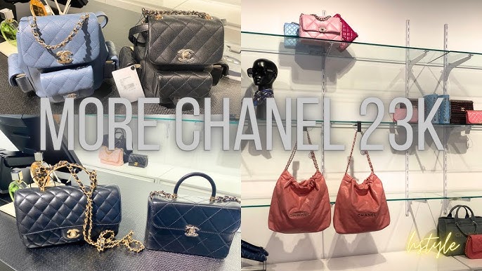 CHANEL 23P SHOPPING VLOG 🛍 First Day Launch: Prices, Mod shots