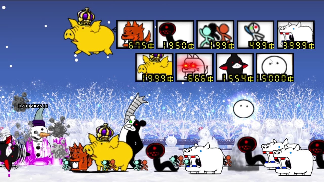 the battle cats but i use enemies (EOC+ HARD MODE)