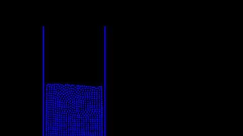 Simple 2D IISPH test