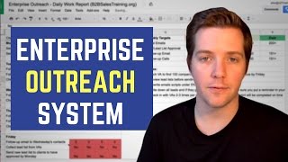 Our Enterprise Outreach System (Cold Call and Cold Email Work Reports)