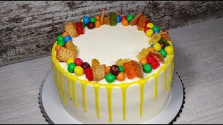 Çocuk doğum Günü için bir pasta. Video tarifi. Olmadan şeker macunu.