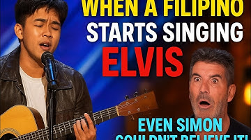 When a Filipino Starts Singing Elvis… Even Simon Couldn’t Believe It! | Emotional AGT Performance