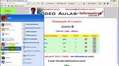 aula 63 java ee - Abrindo todos os programas