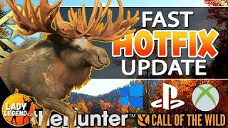 theHunter: Call of the Wild Update 1.72 Out for New England Hotfix This  Dec. 15