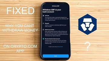 SOLVED: Why You CAN’T Withdraw Money on the Crypto.com App