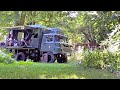 Family Camping Truck ROBUR DDR Wohnmobil 4x4 in der Natur