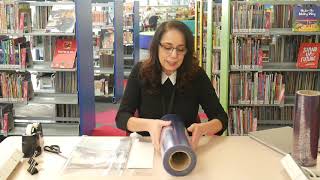 Do it Yourself with Library Staff: How to Cover a Book at Home
