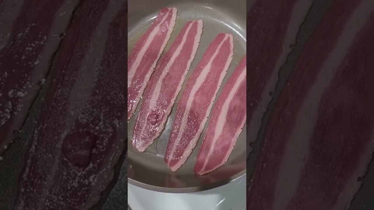 Aldi Awesome Pan Always Pan Dupe Review Turkey Bacon & Scrambled Eggs Breakfast