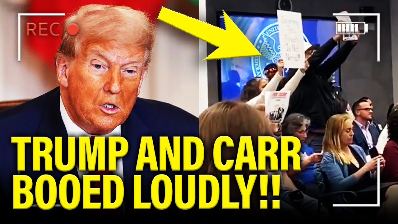 UH OH! Trump gets BOOED LOUDLY at MAJOR MEETING