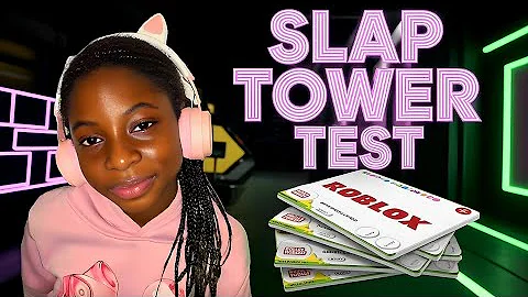 Can I Survive the SLAP TOWER? (Roblox Challenge)