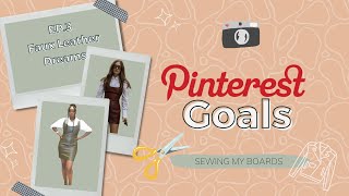 Sewing Faux leather killed my machine! | Pinterest Goals Ep.3