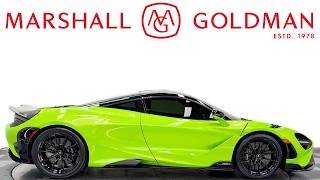 2021 McLaren 765LT in Napier Green over Carbon Black for sale