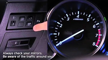 2013 CX-9 Blind Spot Monitoring Tutorial