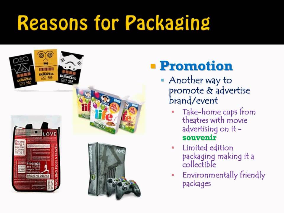 product packaging youtube