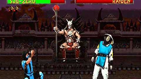 UMK3 Classic Sub-Zero Head Rip Fatality FULL VERSION without it going Dark