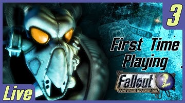 🔴 First Time Playing Fallout 2 - Part 3 - The Search For Power Armor | Streaming Series