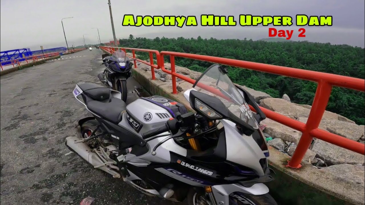 Ajodhya hill day 2 Ride ❤️ Upper dam explore 🌊