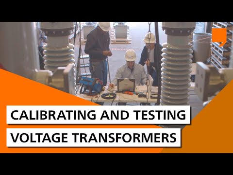 Calibrating and testing voltage transformers