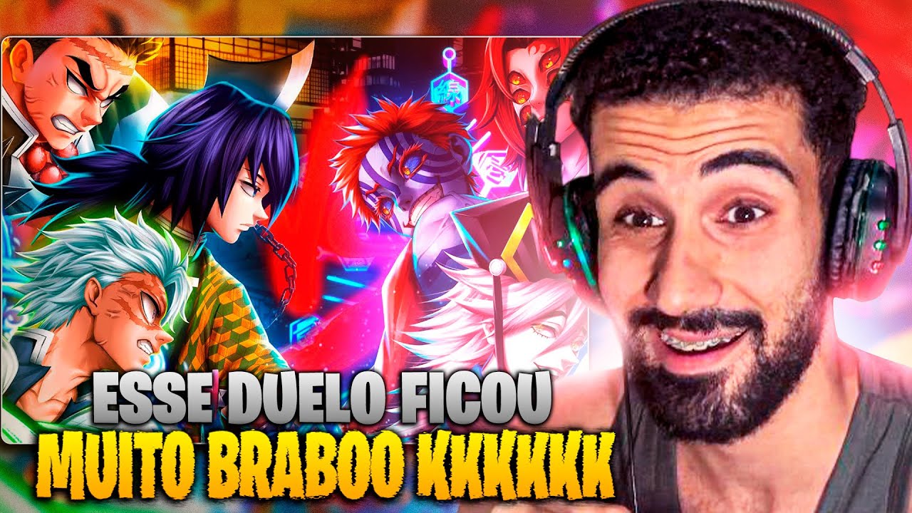 JORGE REACT Luas Superiores VS. Hashiras 2 | Combate de Rimas [Prod. @YondaxOFC]