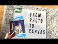 Tutorial : ENLARGING and PROJECTING an image onto a canvas for ART