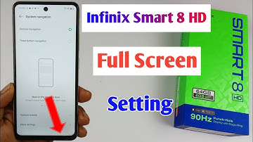 infinix smart 8 hd full screen setting / how to full screen infinix smart 8 hd