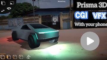 How to make CGI video effects with your phone (Prisma 3D animation / Prisma 3D animation tutorial)