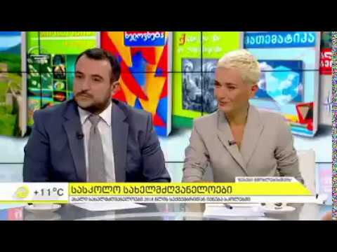 თინათინ ცერცვაძე საუბრობს სასკოლო სახელმძღვანელოებზე იმედის ეთერში - Tinatin Tsertsvadze on TV IMEDI