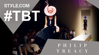 Philip Treacy: The Mad Hatter - Throwback Thursdays with Tim Blanks - Style.com