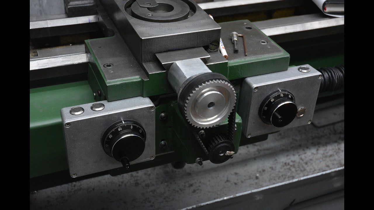 Самодельный электронный токарный станок с шариковыми винтовыми парами — удивительная трансформация.
