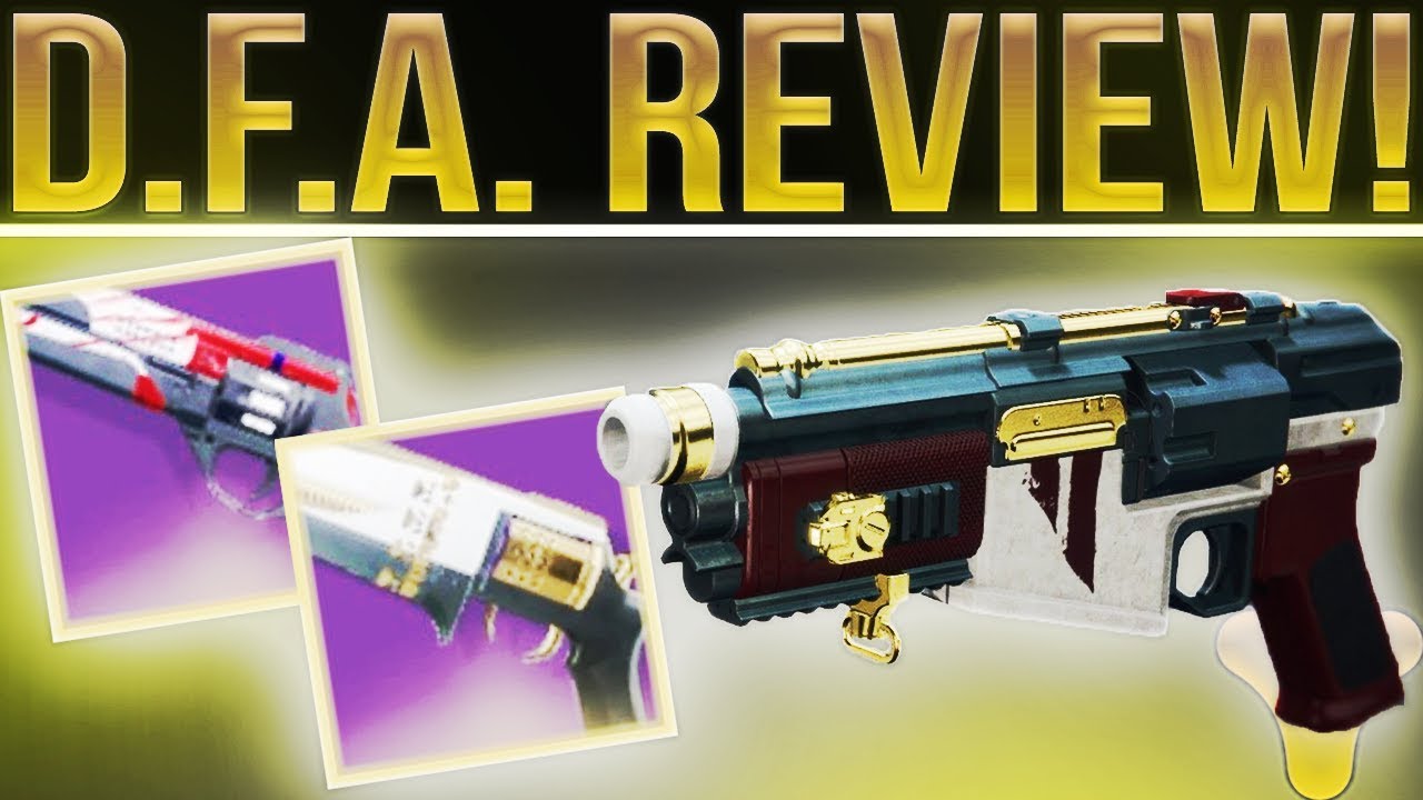Destiny 2. BEST HAND CANNON? D.F.A. Nightfall Strike Review! Most Versatile PvE/PvP Hand Cannon.