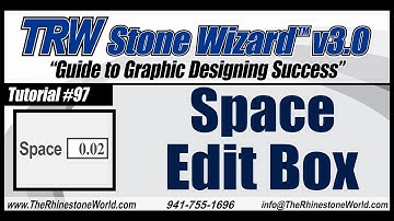 TRW Stone Wizard 3 0 Tutorial Video 97 Space Edit Box