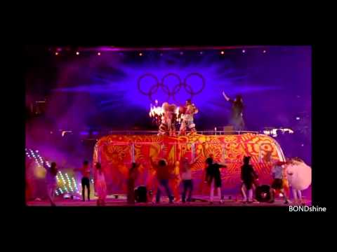 BOND en la Clausura de los Juegos Olimpicos Londres 2012