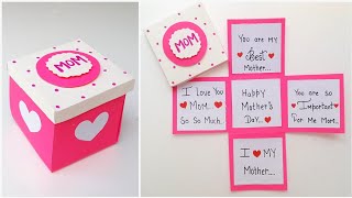  Surprise Mothers Day Gift Box Making Cute Mothers Day Gift Idea 2023 Paper Gift For Mother