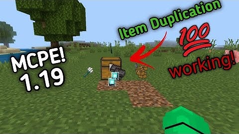 Duplication glitch MCPE 1.19.50. windows 10/bedrock/Nintendo/PS3/ps4